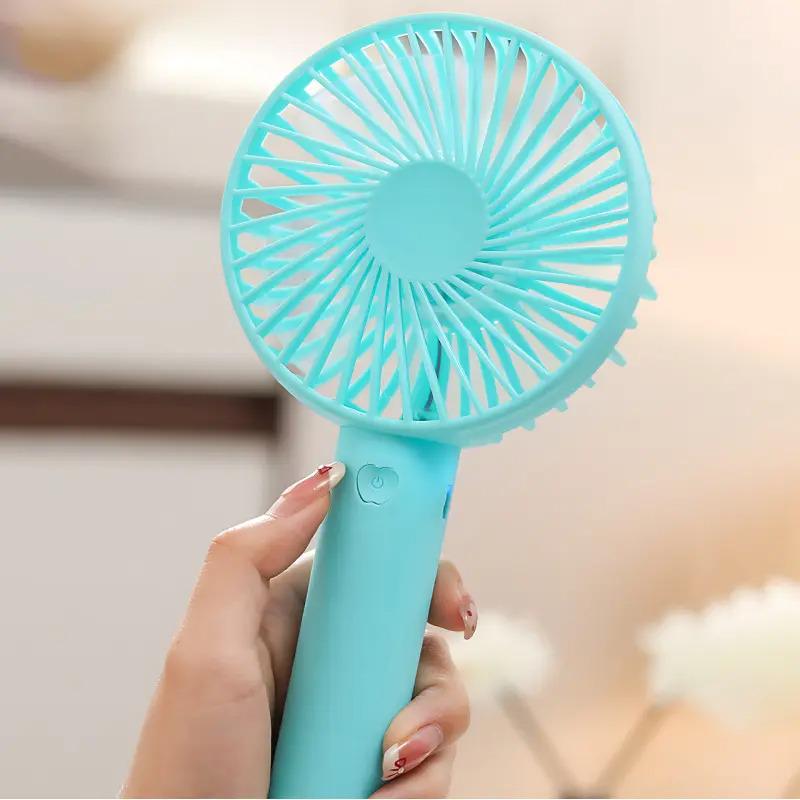 Вентилятор-міні ручний на акумуляторі X-9 800 мАг USB 3 швидкості знімна підставка Блакитний (38-бла-6372) - фото 5 Вентилятор-міні ручний на акумуляторі X-9 800 мАг USB 3 швидкості знімна підставка Блакитний (38-бла-6372) - фото 5