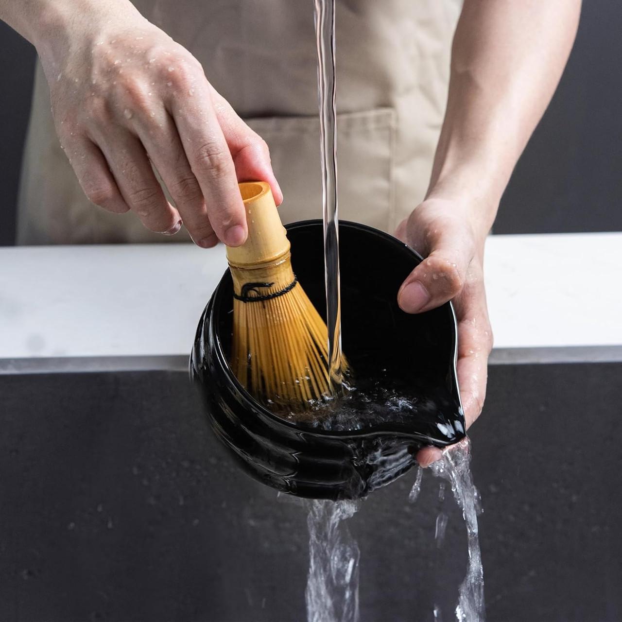 Набор аксессуаров для приготовления матчи 5 предметов Black (2508624667) - фото 6