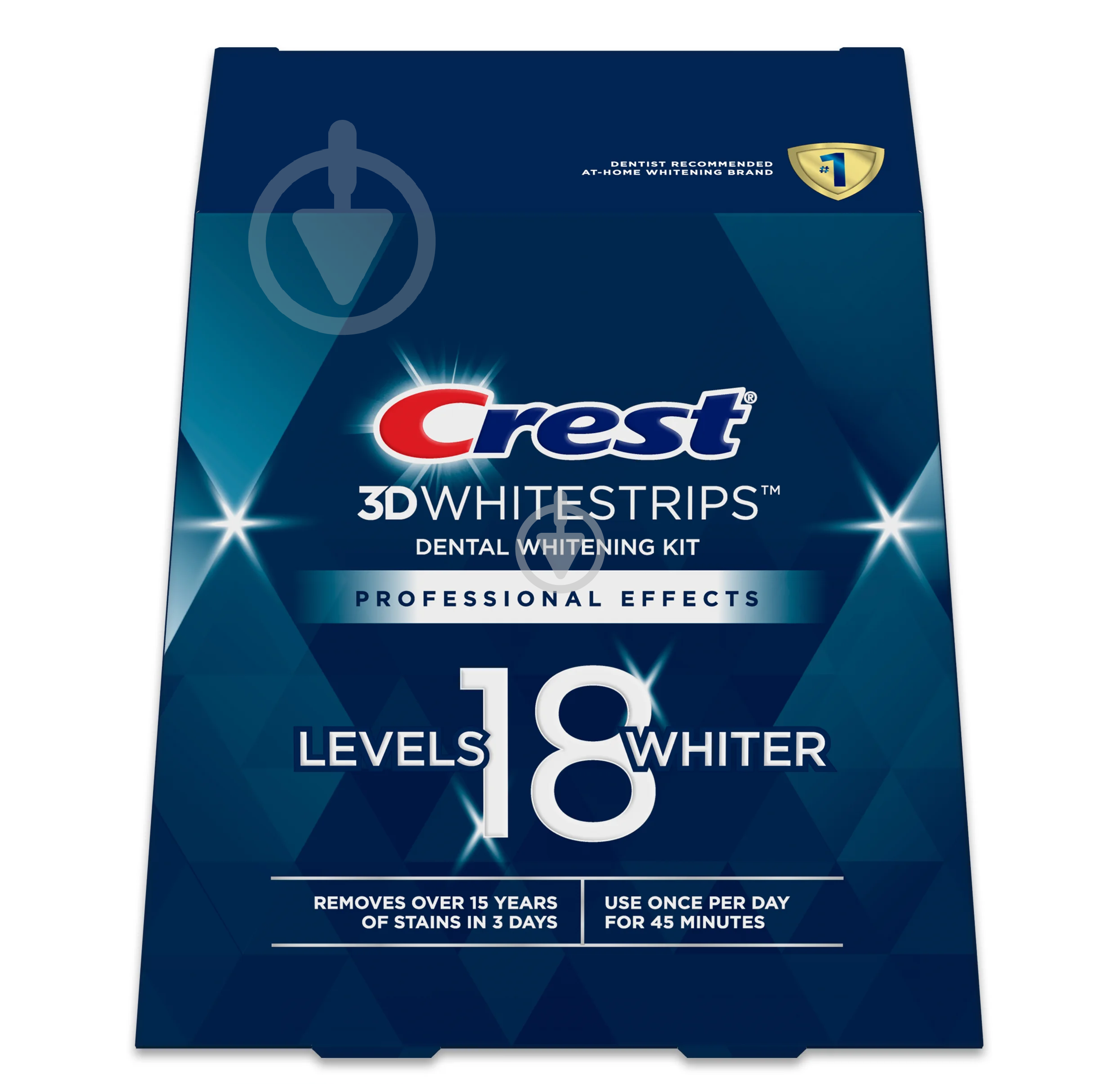 Отбеливающие полоски для зубов Crest 3D Professional effects Whitestrips 20 пар (5678906788) - фото 4