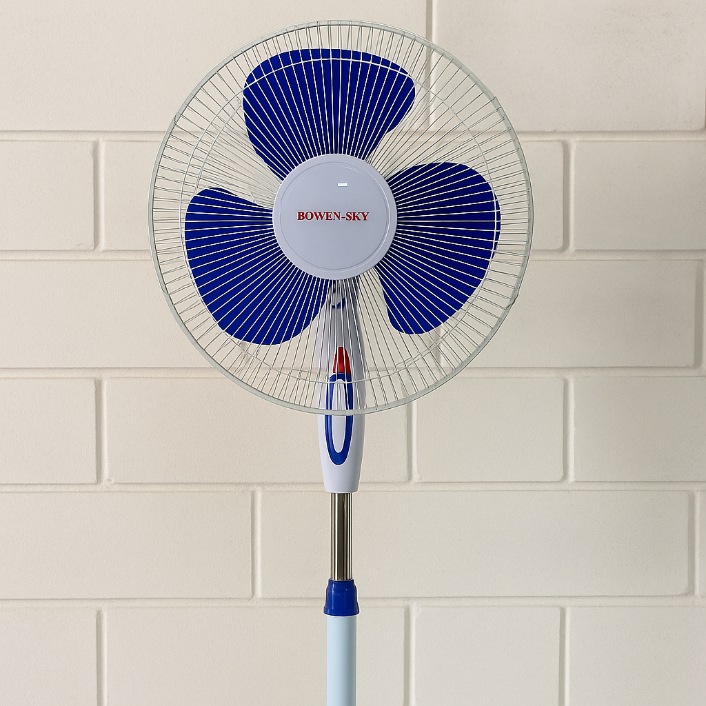 Вентилятор напольный Bowen Sky FS-1619 диаметр 40 см 3 скорости 40 Вт (2693181054) - фото 4 Вентилятор напольный Bowen Sky FS-1619 диаметр 40 см 3 скорости 40 Вт (2693181054) - фото 4