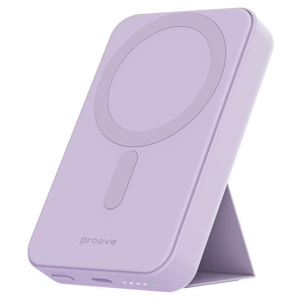Зовнішній акумулятор Proove Magnetic PowerBank Hyperion 20W 10000mAh Purple
