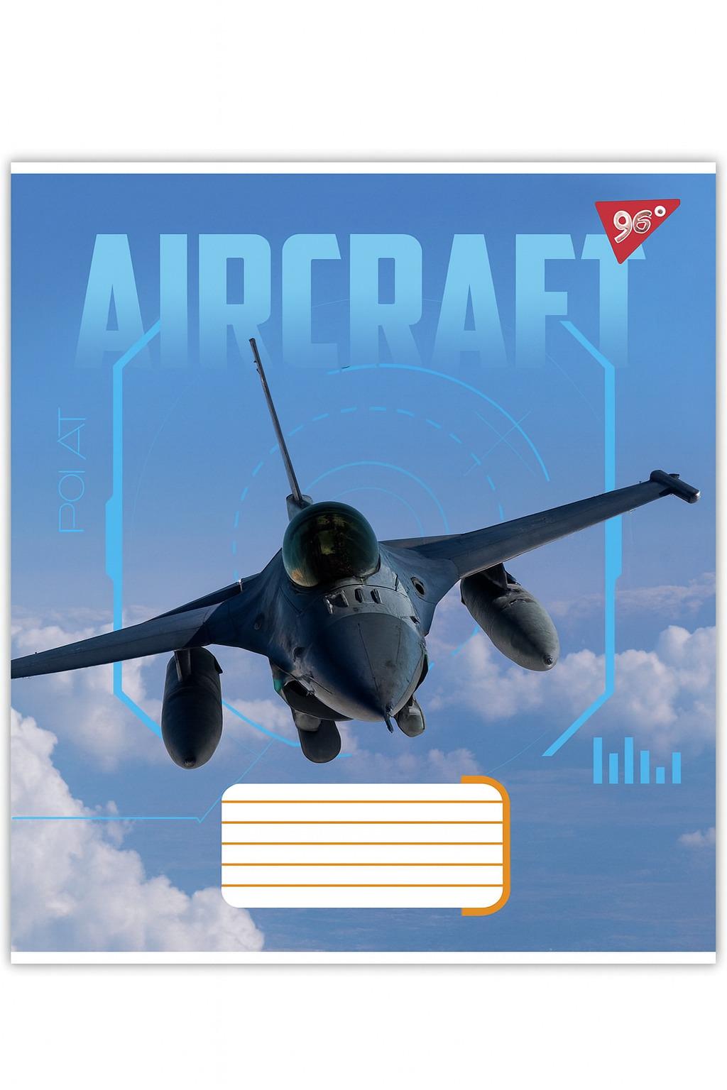 Тетрадь для записей YES Aircraft А5/48 кл. (767102) Тетрадь для записей YES Aircraft А5/48 кл. (767102)