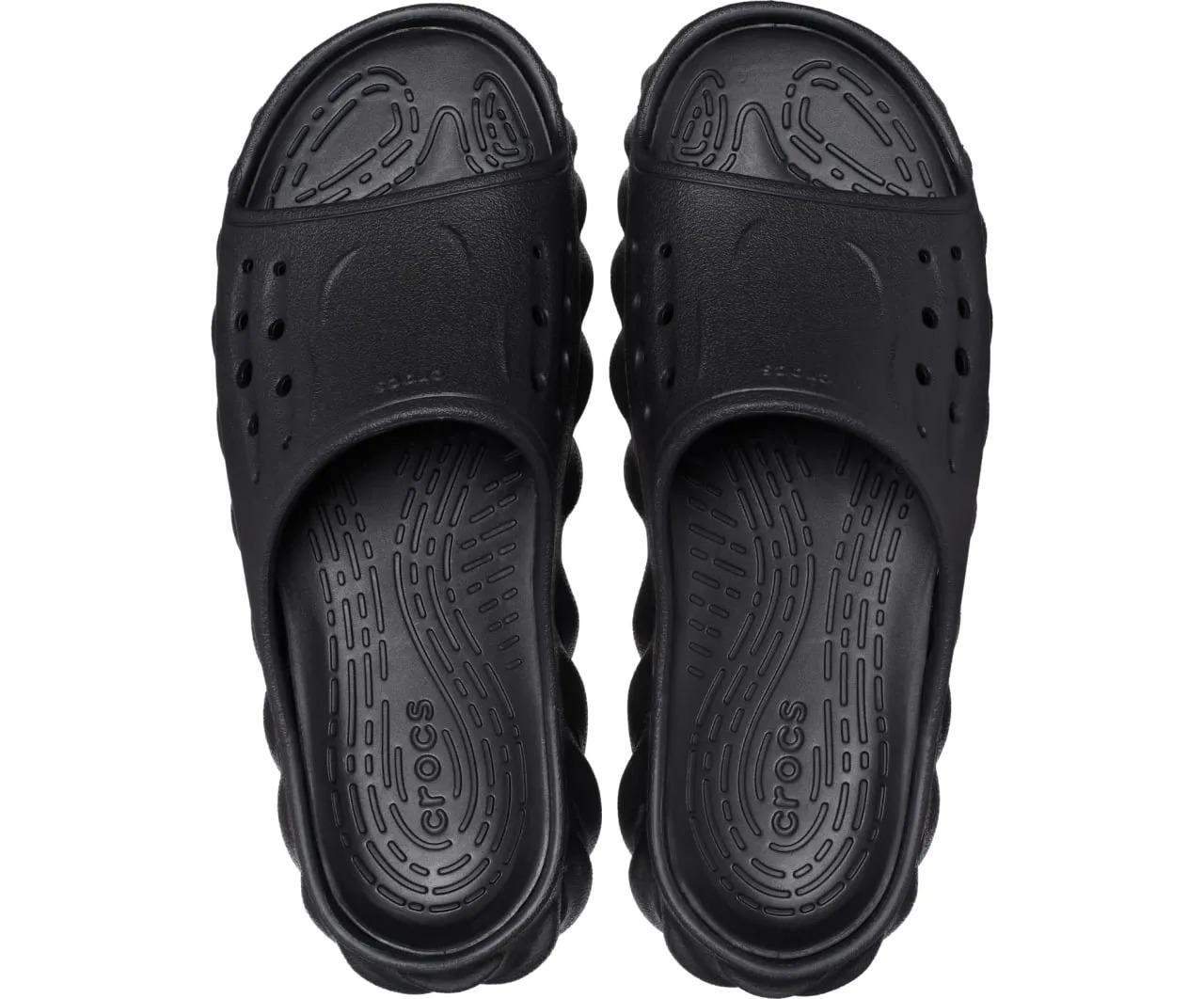 Шльопанці Crocs Echo Slide M11 р. 44/28,5 см Black (208170) - фото 4