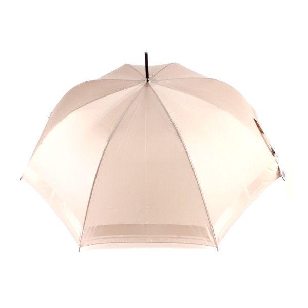 Зонт полуавтоматический Knirps Stick Long Jacquard Border Camel