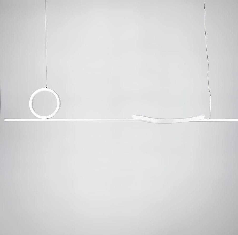 Люстра удлиненная подвесная 120 см Белый (sg-30 Wt) - фото 7 Люстра удлиненная подвесная 120 см Белый (sg-30 Wt) - фото 7