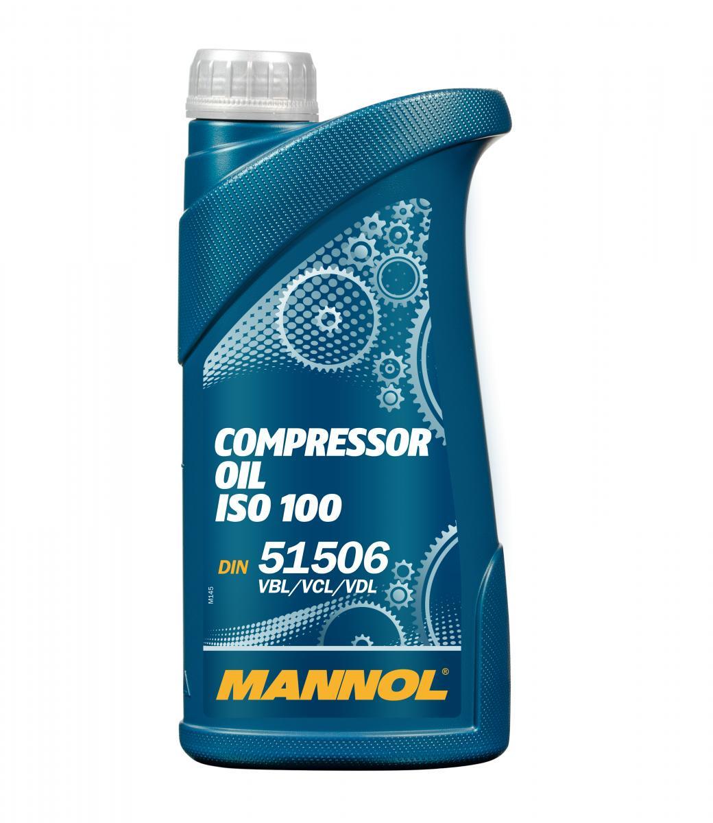 Компрессорное масло Mannol 2902 COMPRESSOR OIL ISO 100 1 л (MN2902-1)