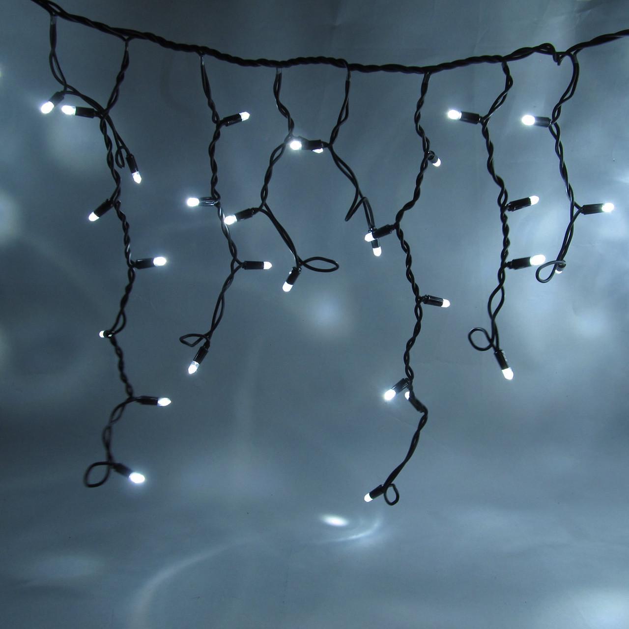 Гирлянда светодиодная Бахрома Icicle Flash мерцание 105 LED 3 м Белый (30)