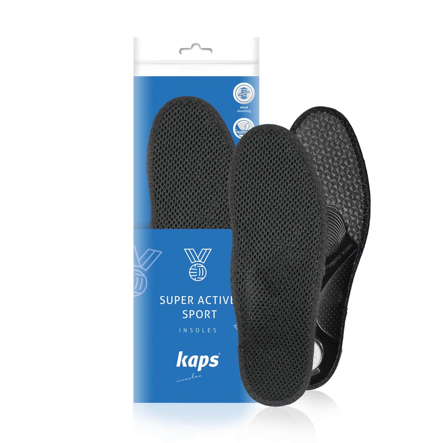 Устілки для спортивного взуття ортопедичні Kaps Super Active Sport р. 46