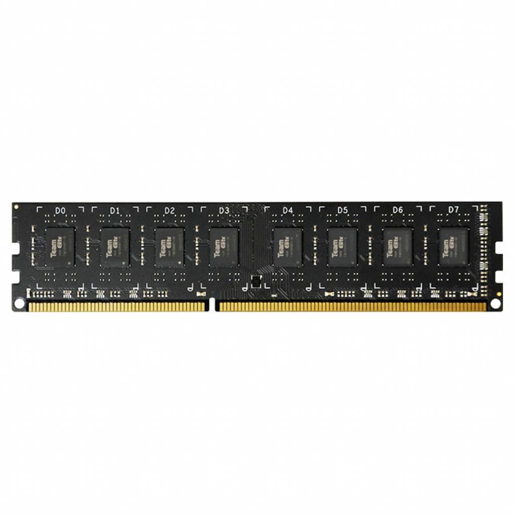 Оперативная память Team Elite DIMM 4 Гб DDR3 1600 МГц CL11 Черный (TED34G1600C1101)