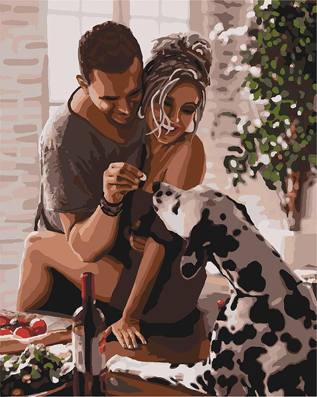 Картина по номерам Идейка Страстный утро 2 40x50 см (skl-КНО4666)