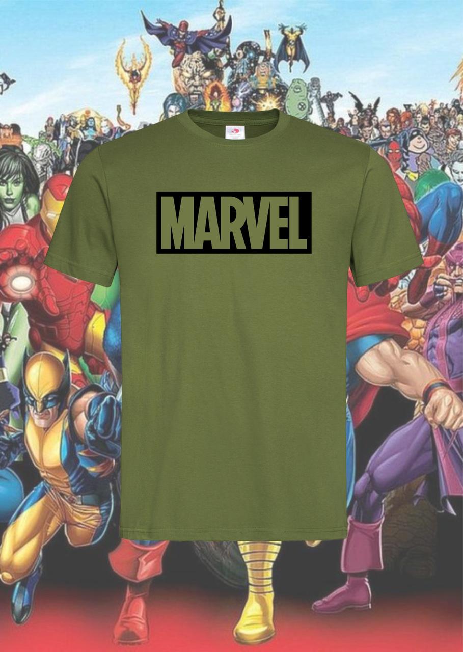 Футболка YOUstyle "MARVEL" 0963 XXXL Army (7620476)