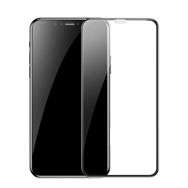 Захисне скло Baseus Full-screen and Full-glass Tempered Glass Film для 12 Pro Max 0,25 мм - фото 1