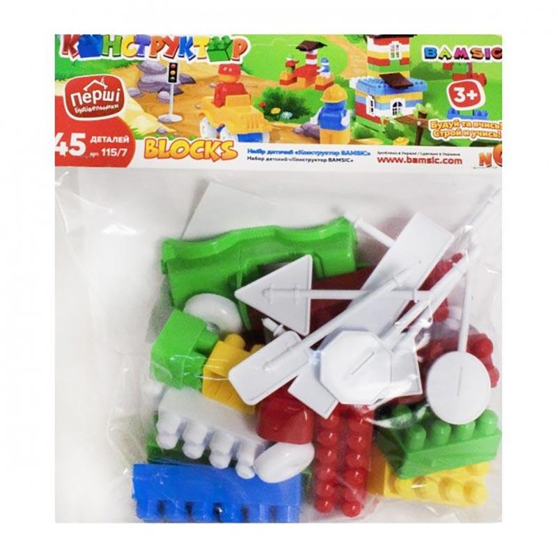 Конструктор Бамсик 115/7 №0 45 дет. (31955343)
