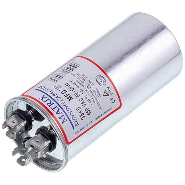 Конденсатор CBB65 35+5uF 450V для электроприборов (00000044072)