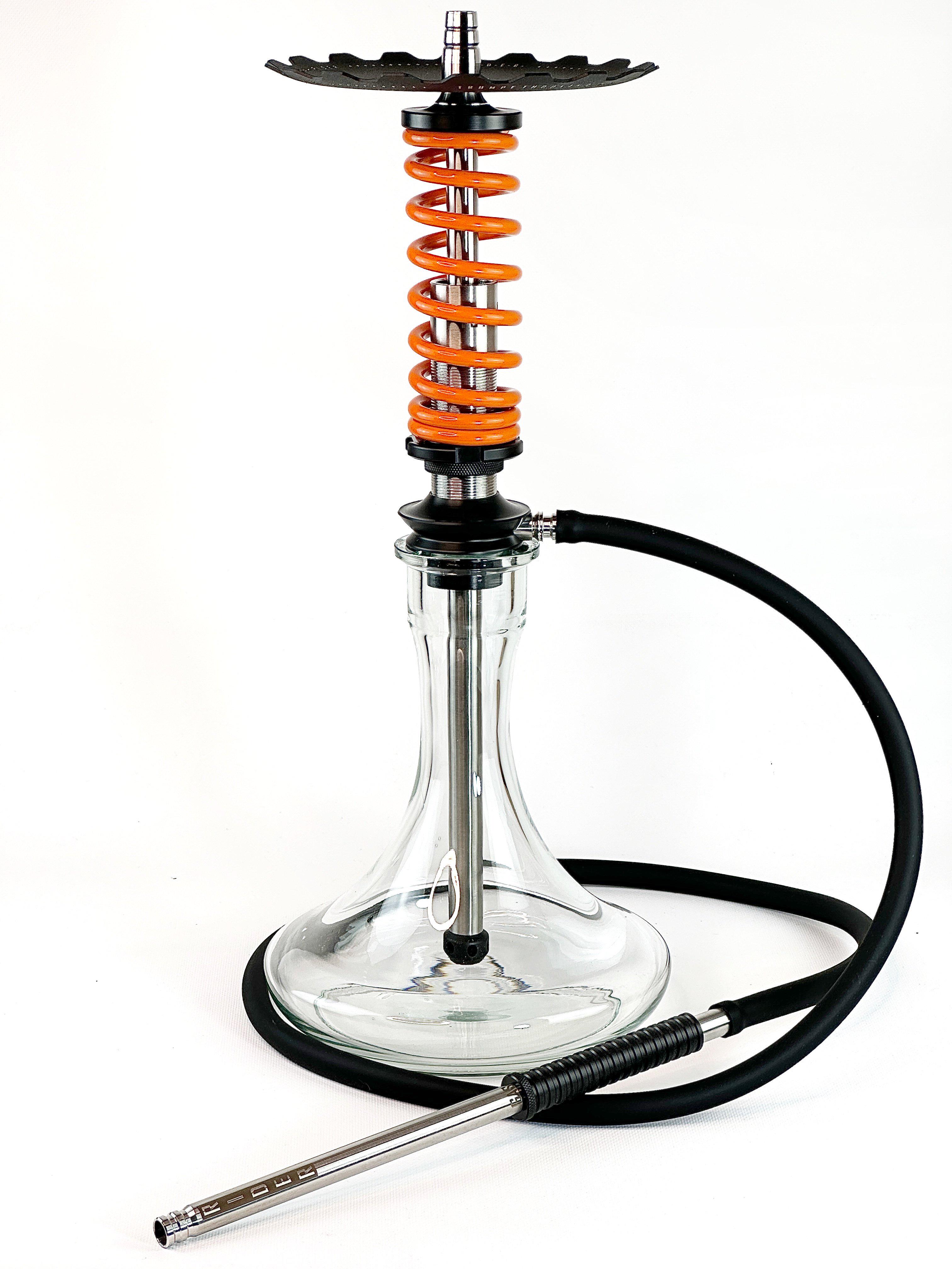 Кальян Trumpet Rider S Craft Помаранчевий (22747) - фото 1 Кальян Trumpet Rider S Craft Помаранчевий (22747) - фото 1