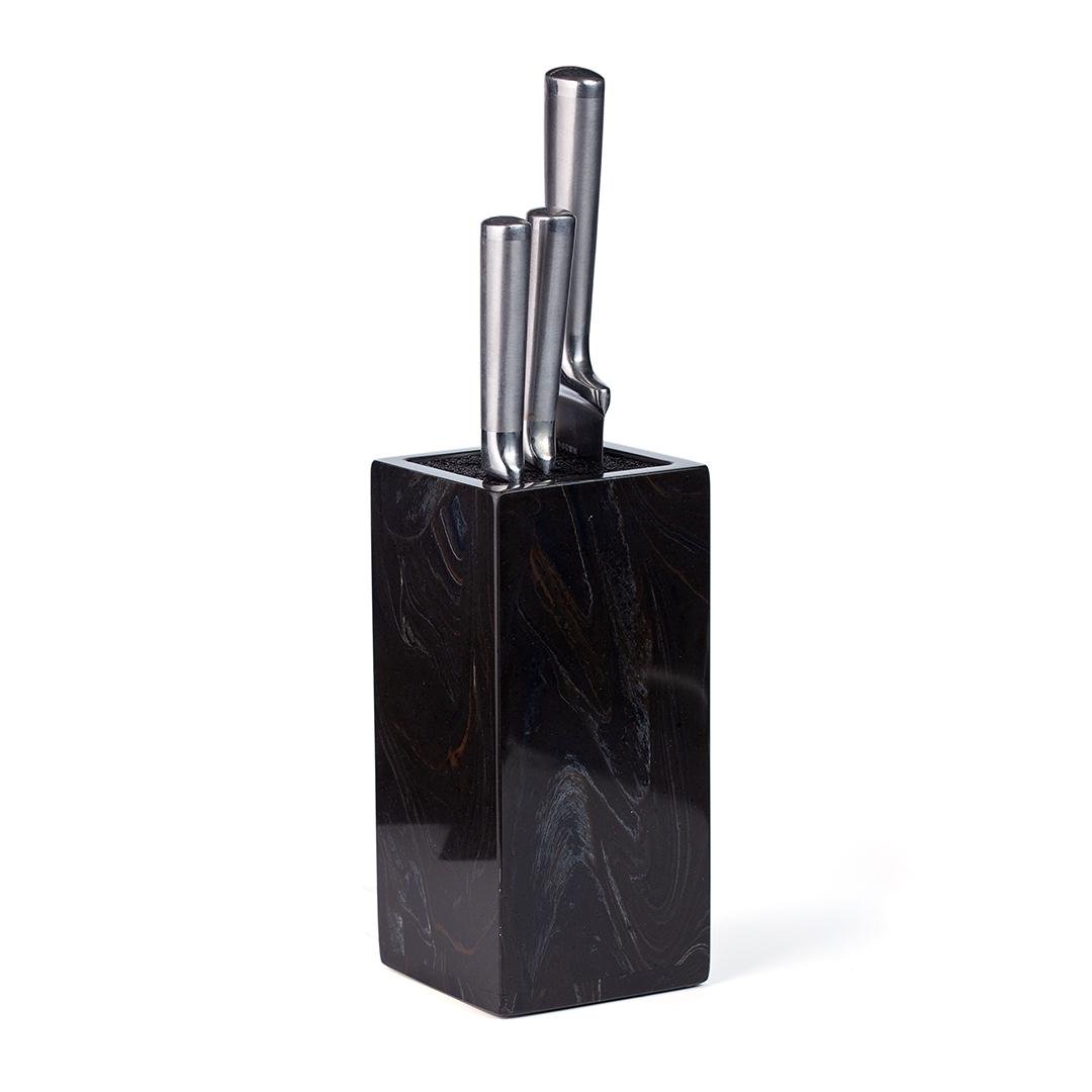 Бревно для ножей из искусственного камня Deep Water