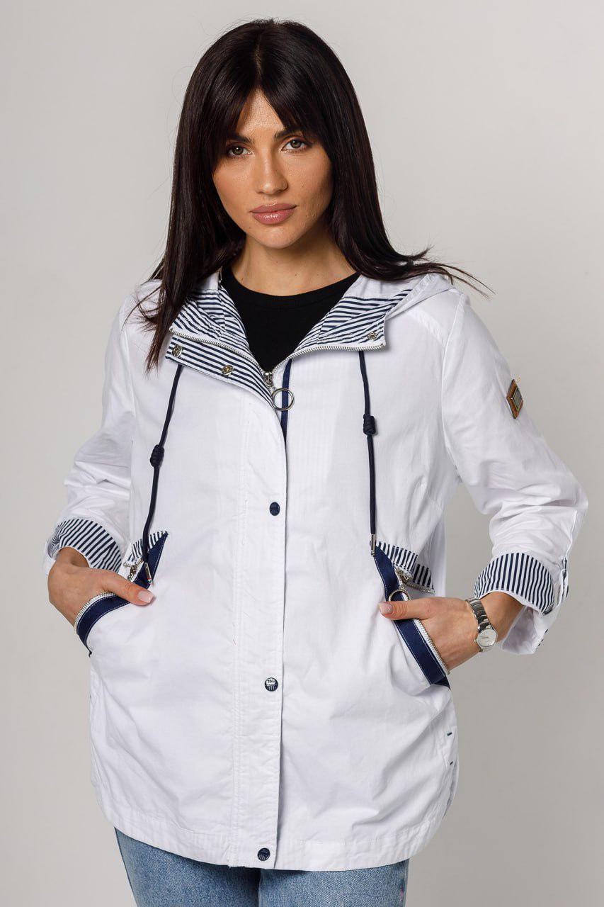 Куртка джинсовая женская Ylanni р. 54 Белый