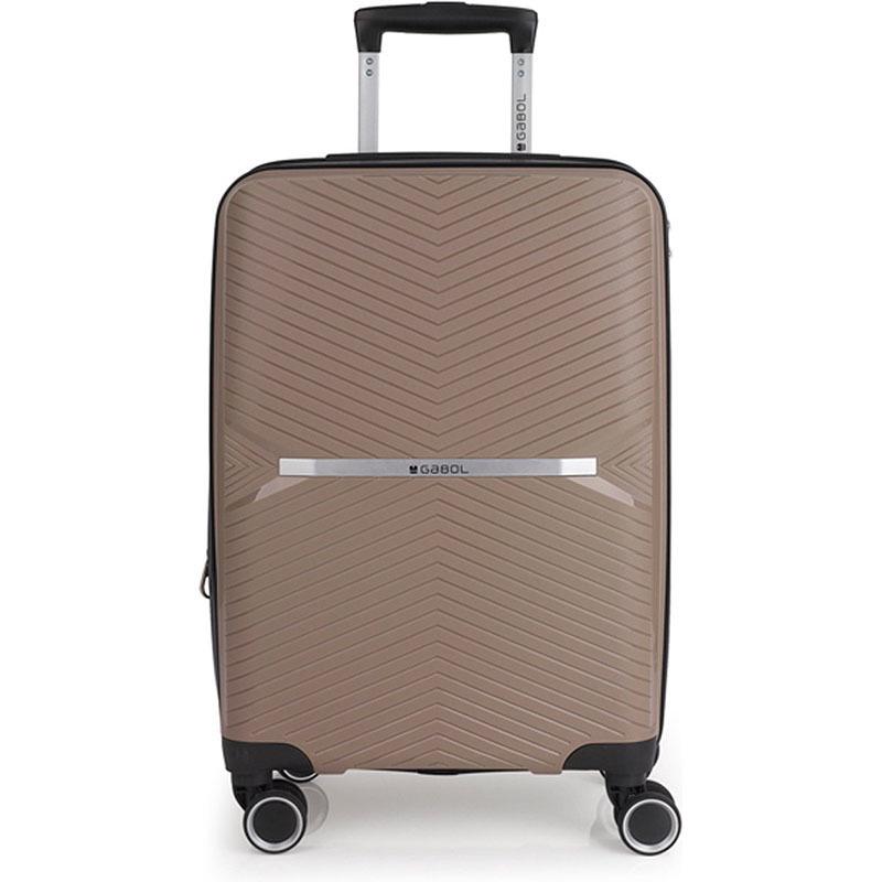 Чемодан на 4-х колесах Gabol Kume S 39 л Stone (930284) - фото 1 Чемодан на 4-х колесах Gabol Kume S 39 л Stone (930284) - фото 1