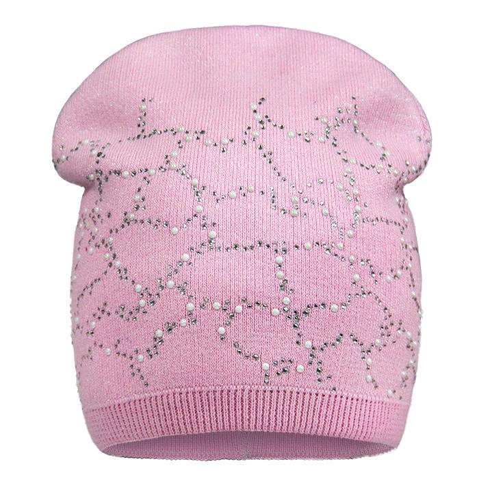 Шапка демисезонная Девид стар р. 52 Розовый 18210 Шапка демисезонная Девид стар р. 52 Розовый 18210