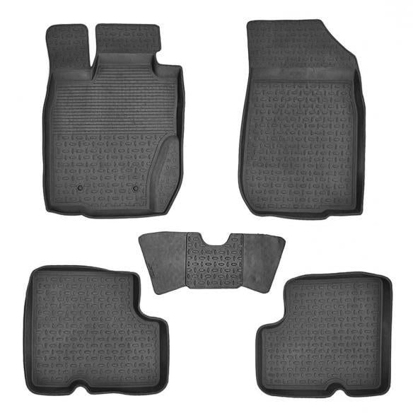 Коврики в салон SEINTEX для Renault Duster 2011-2015 резиновые 5 шт. (82718)