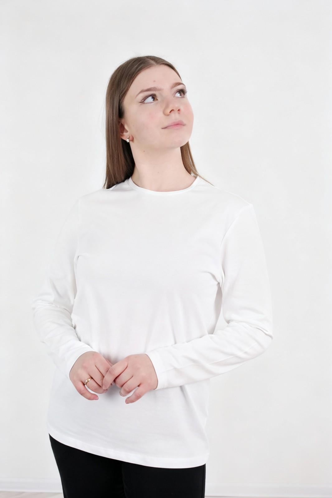 Лонгслів універсальний XL Білий (32111830)