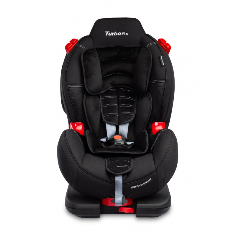 Автокресло Caretero Sport Turbo Fix 1-2 группа 9-25 кг с системой Isofix Черный (219308) - фото 2