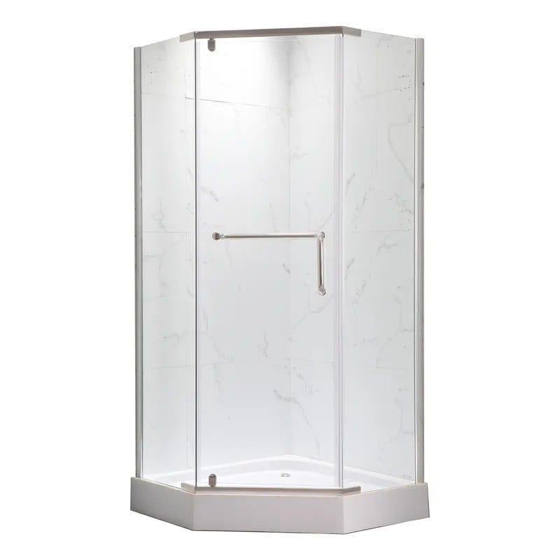 Душова кабіна Mixxus Lines SCT01 198x90x90 скло 6 мм, з піддоном, хром (MI8370) Душова кабіна Mixxus Lines SCT01 198x90x90 скло 6 мм, з піддоном, хром (MI8370)