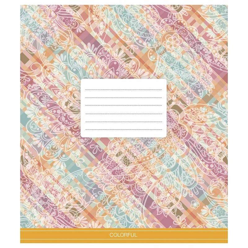 Школьная тетрадь в линейку Школярик 12 листов Разноцветный (NB-286-Z-412)