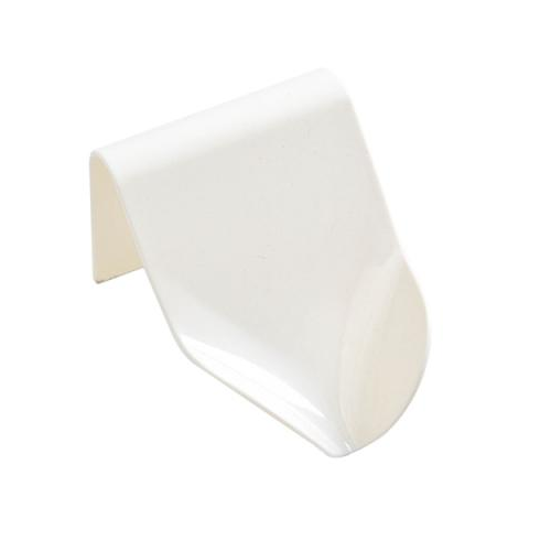 Мыльница со сливом для воды 9x14 см Белый (1838173008)