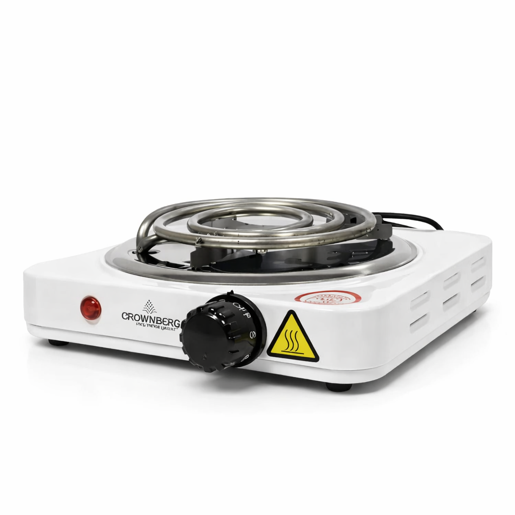 Настольная плита электрическая CROWNBERG CB-3740 1 конфорка 1000 Вт (31411042)