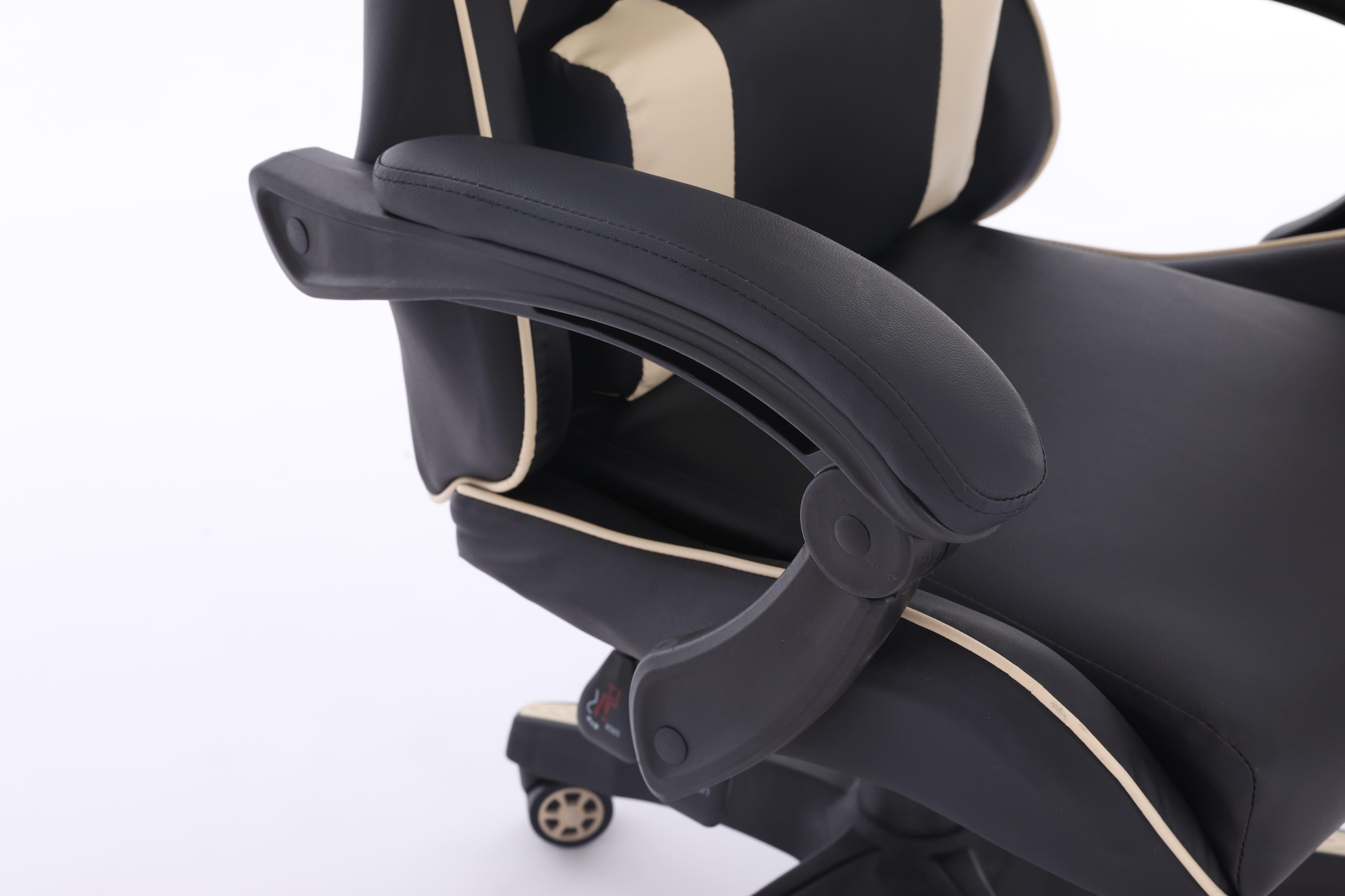 Компьютерное кресло Extreme Enzo Черный/Бежевый (22288547) - фото 9