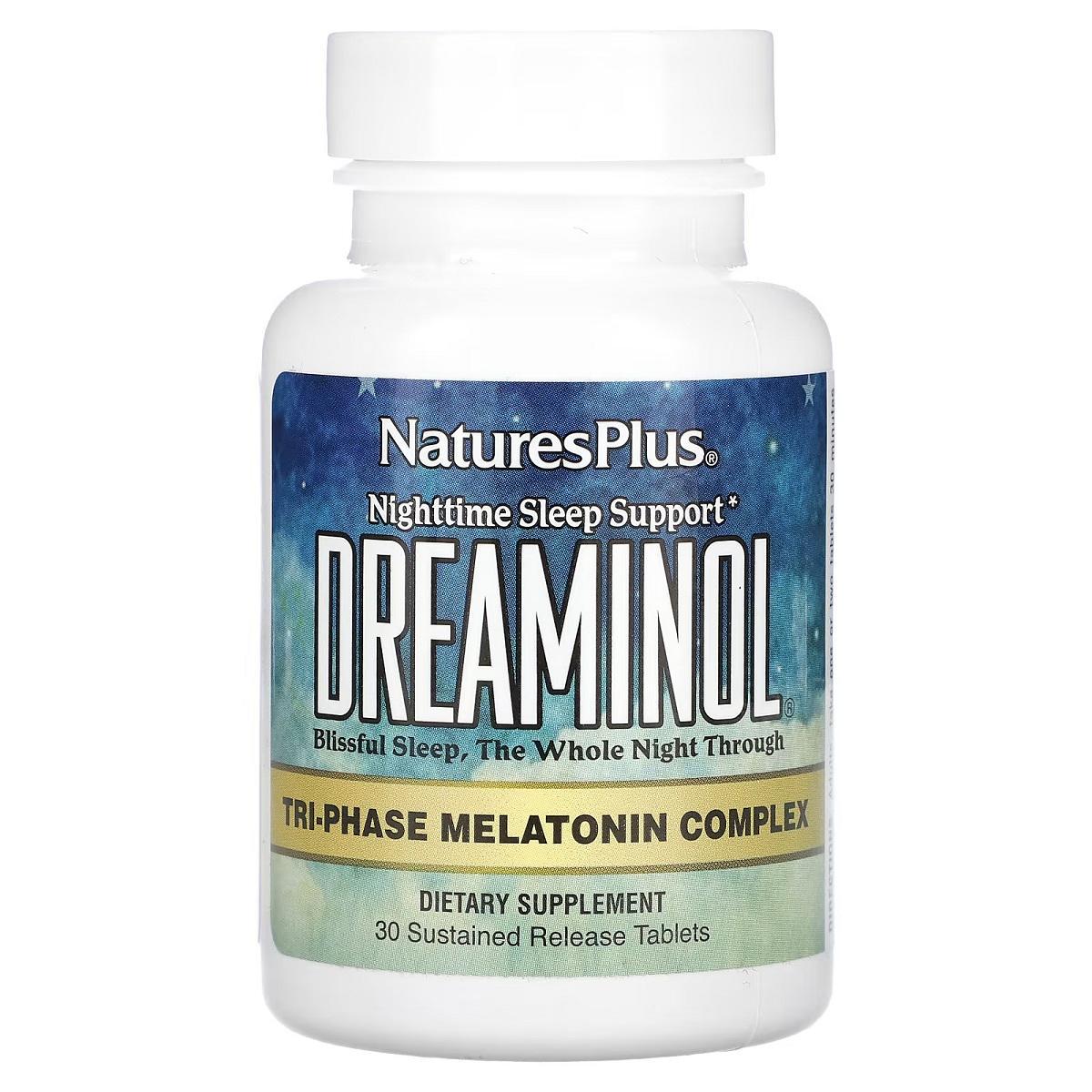 Комплекс для крепкого сна Dreaminol Natures Plus 30 таблеток