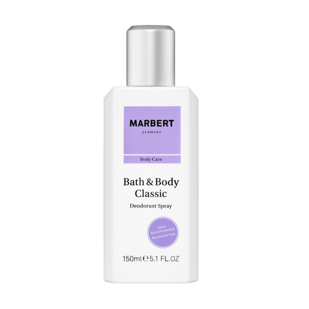 Дезодорант-спрей антиперспірант натуральний Marbert Bath & Body Classic Natural Deodorant Spray 150 мл (453005)