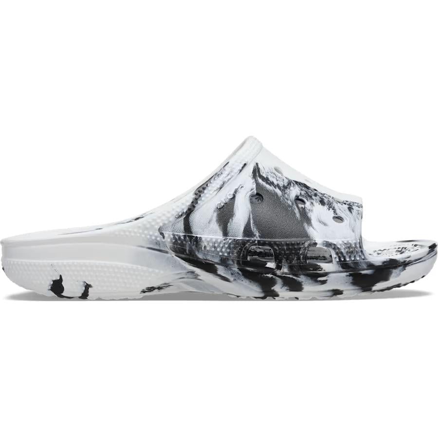 Шльопанці Crocs Classic Marbled Icon Slide M12 р. 46/47 30 см Black/White (211832) Шльопанці Crocs Classic Marbled Icon Slide M12 р. 46/47 30 см Black/White (211832)