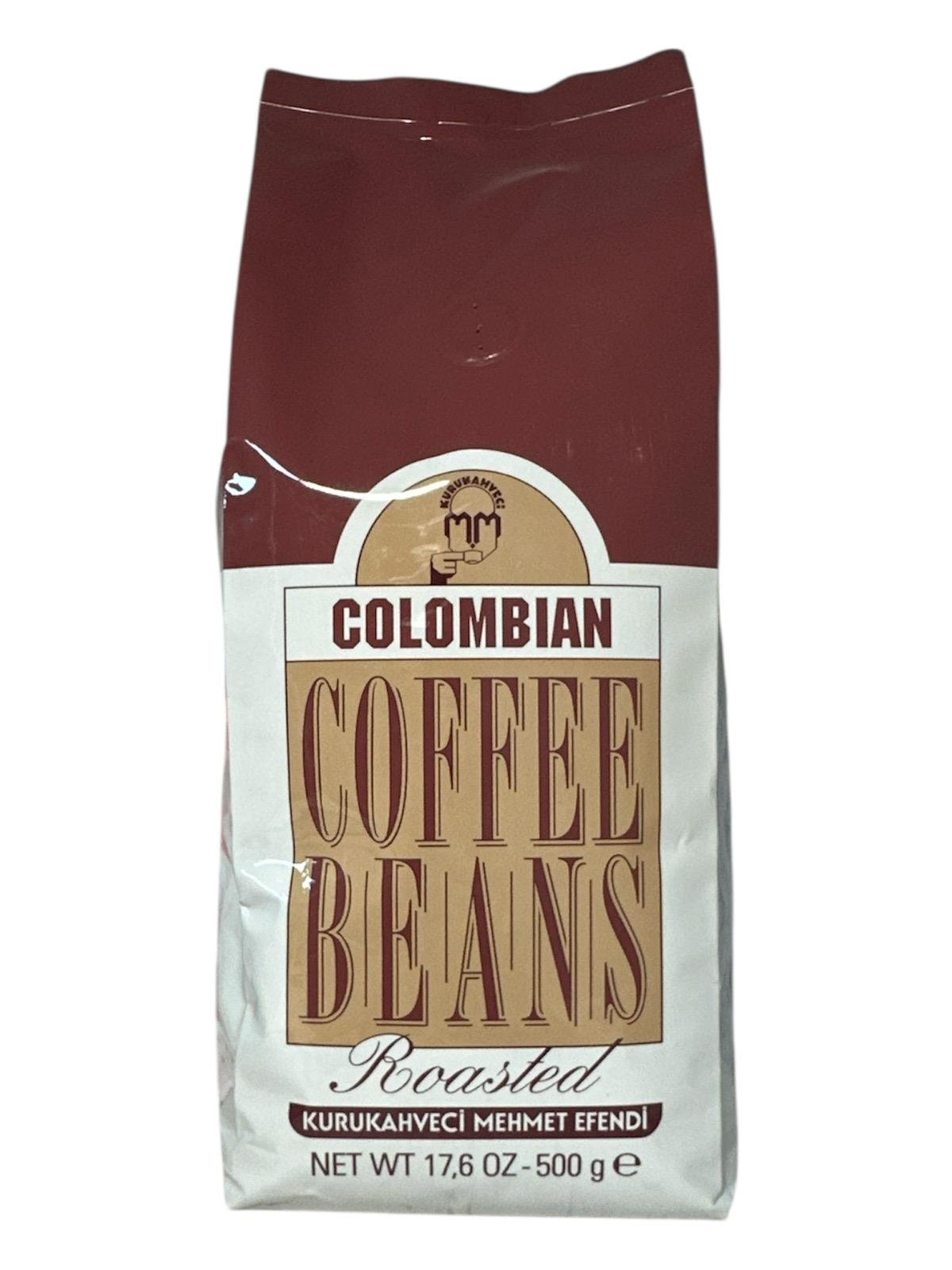 Кофе Kurukahveci Mehmet Efendi Colombia зерно 500 г (60967)