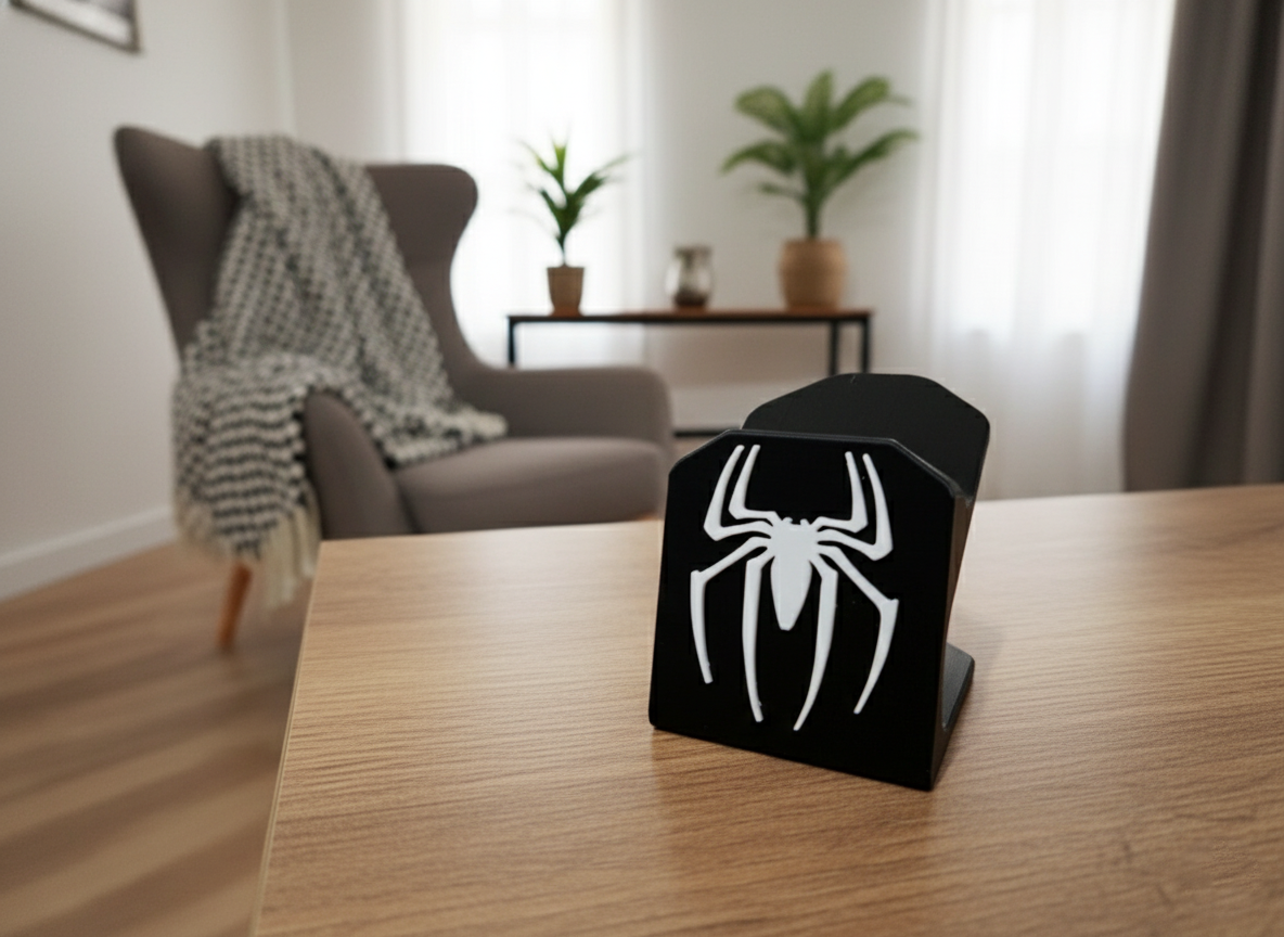 Подставка для контроллера с логотипом Человека-паука Черный (0136-1)