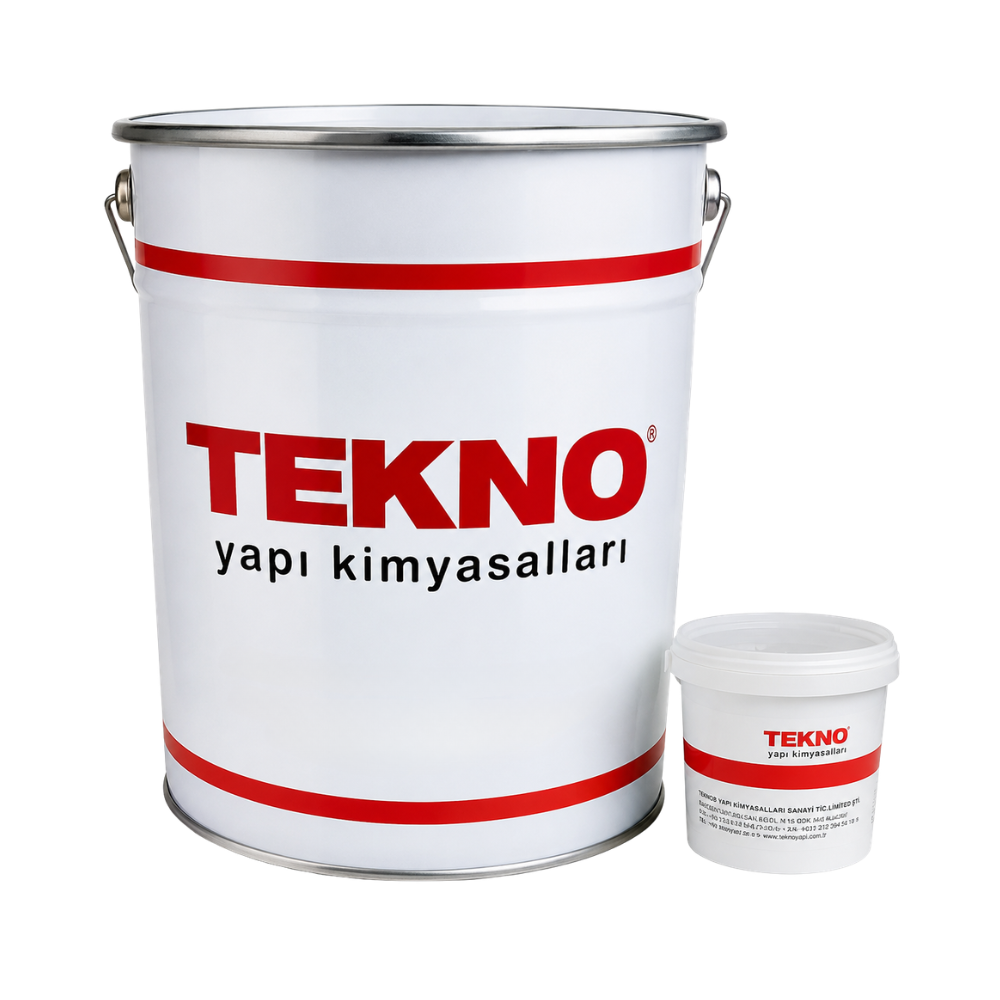 Краска двухкомпонентная ММА для дорожной разметки холодного нанесения Teknobond 970 25 кг Белая (TB970W)