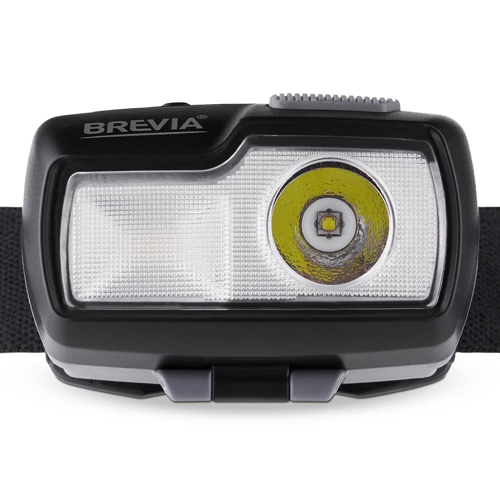 Ліхтар налобний Brevia 470Lm, 4 режими, 2xAA, IP64 - фото 2