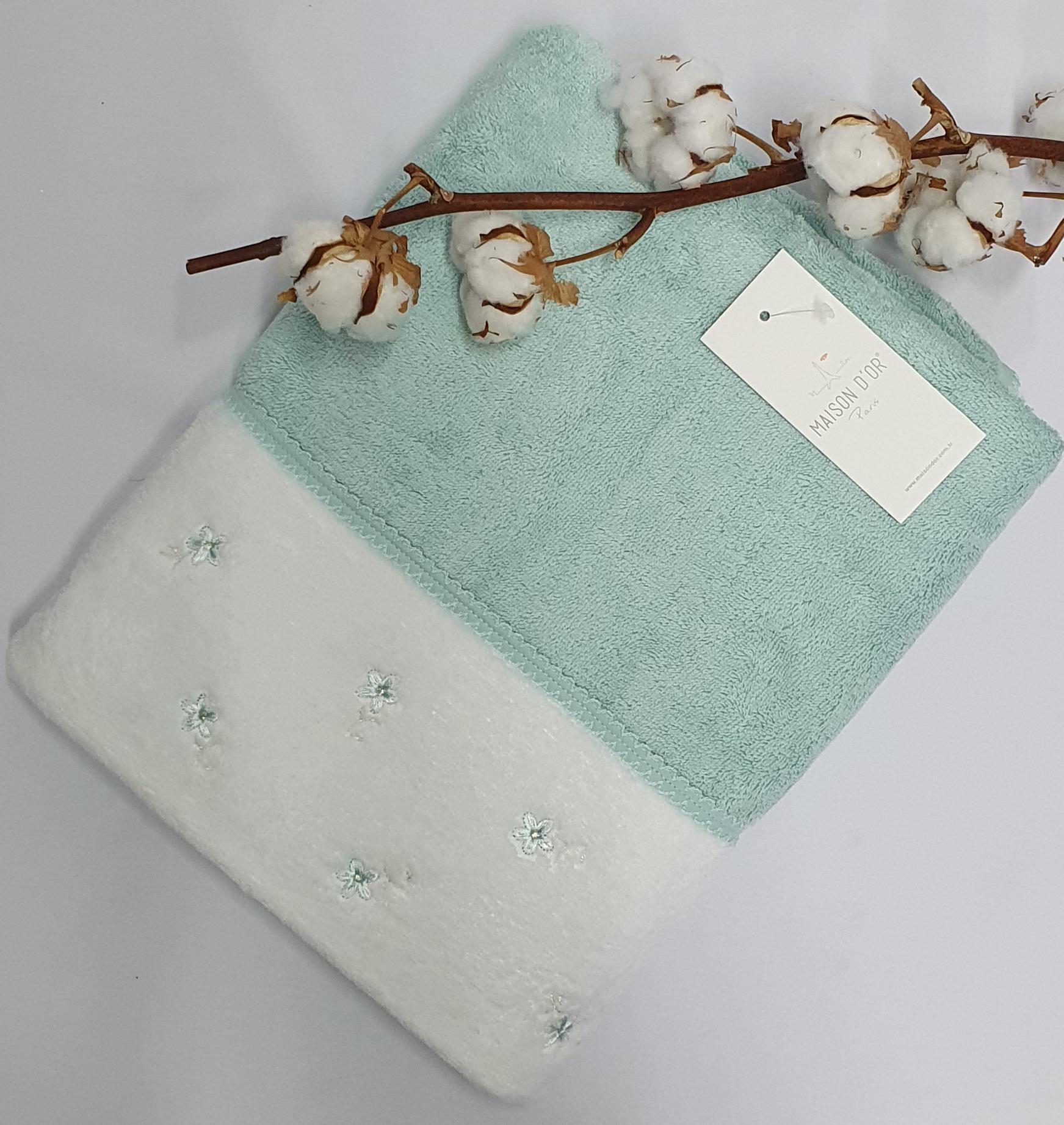 Полотенце Maison D'or Lavoine Flowers 85x150 Glass Blue (03MD33CF15) - фото 1