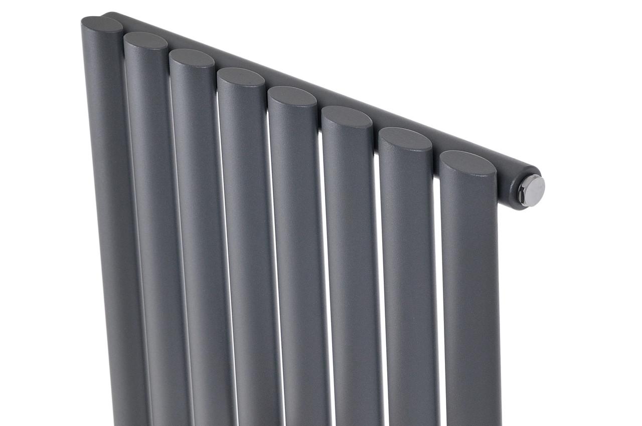 Радиатор отопления London 8/1500 11 тип вертикальный матовый Серый - фото 3
