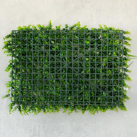 Декоративна панель зі штучної зелені Білий цвіт 40x60 см (9224-004) - фото 4 Декоративна панель зі штучної зелені Білий цвіт 40x60 см (9224-004) - фото 4