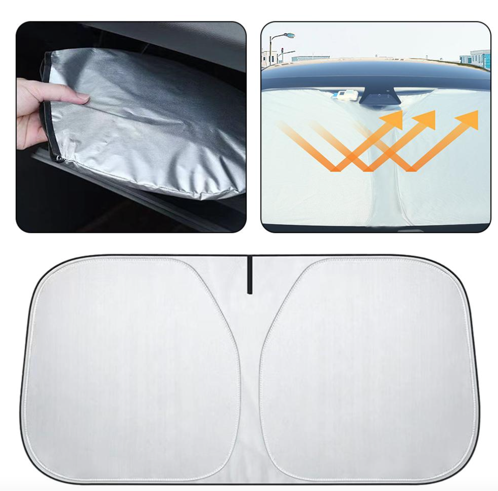 Накидка чохол на лобове скло від сонця 145х80 см (AND XL-1488) - фото 2