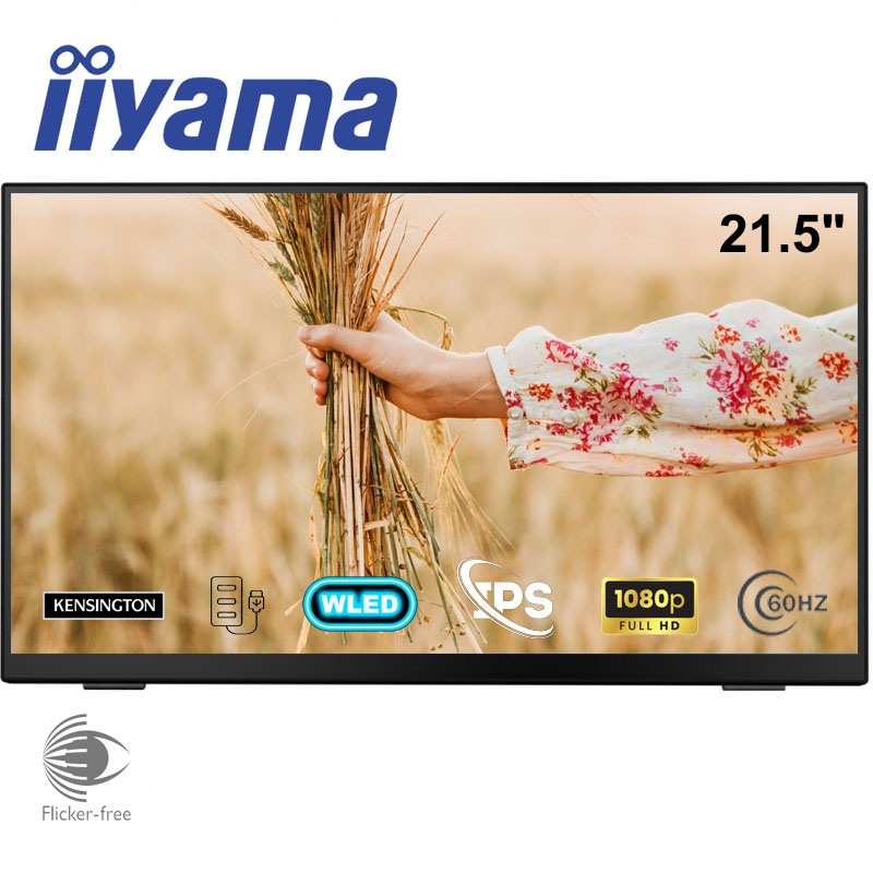 Монитор сенсорный iiyama T2255MSC-B1 IPS 1920x1080 Full HD 21.5" 6W (26832316) - фото 4 Монитор сенсорный iiyama T2255MSC-B1 IPS 1920x1080 Full HD 21.5" 6W (26832316) - фото 4