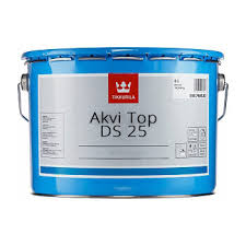 Краска интерьерная акриловая для дерева TIKKURILA Akvi Top DS 25 База С 2,7 л (2602720492)