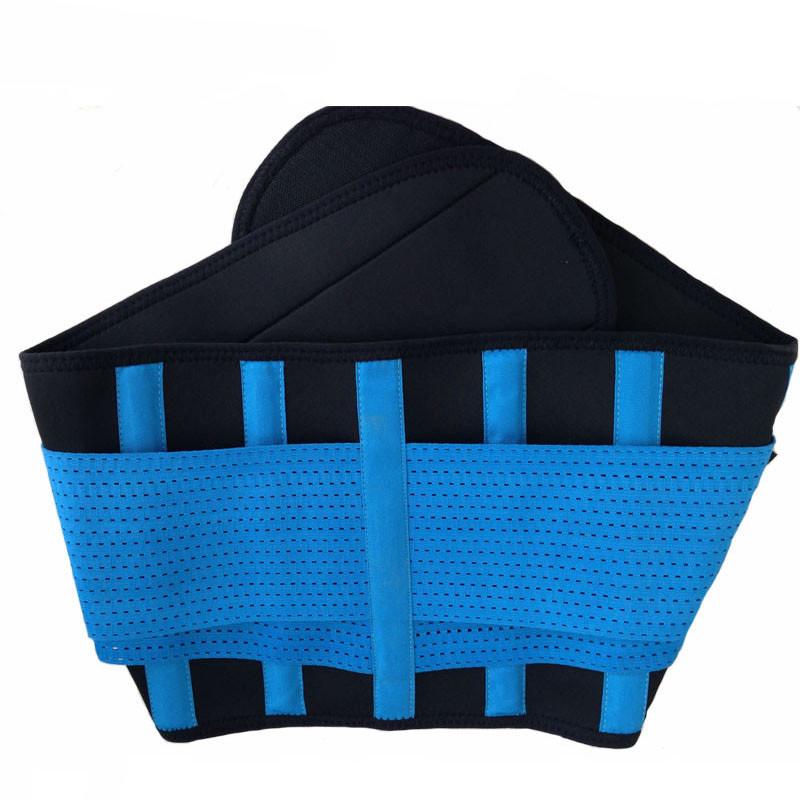 Пояс для схуднення SUNROZ Xtreme Power Belt М Чорно-Блакитний (SUN1433)