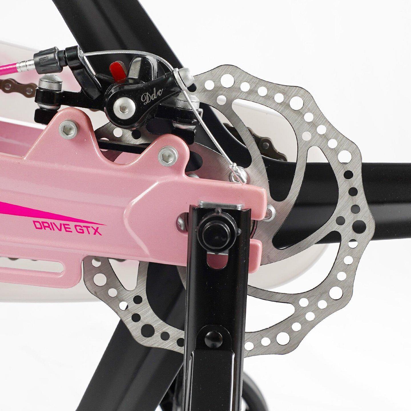 Велосипед двухколесный Corso Connect 20" детский магниевый Розовый - фото 4 Велосипед двухколесный Corso Connect 20" детский магниевый Розовый - фото 4