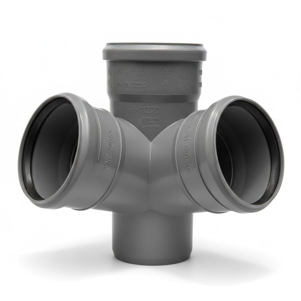 Хрестовина двохплощинна Wavin 110/67 (2089)