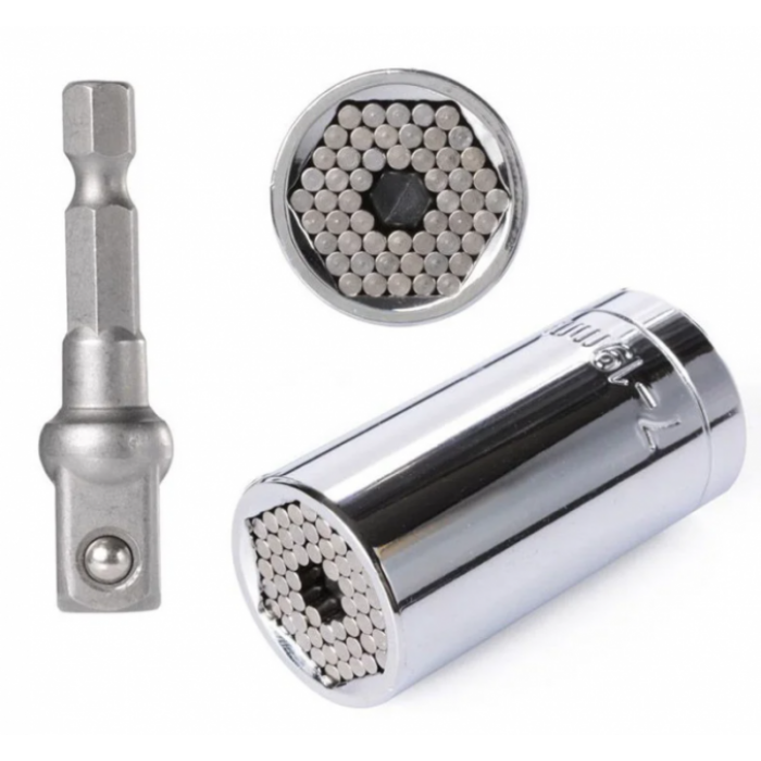 Гаечный ключ-трещетка универсальный торцевой 7-19 мм (1623765432) - фото 2 Гаечный ключ-трещетка универсальный торцевой 7-19 мм (1623765432) - фото 2