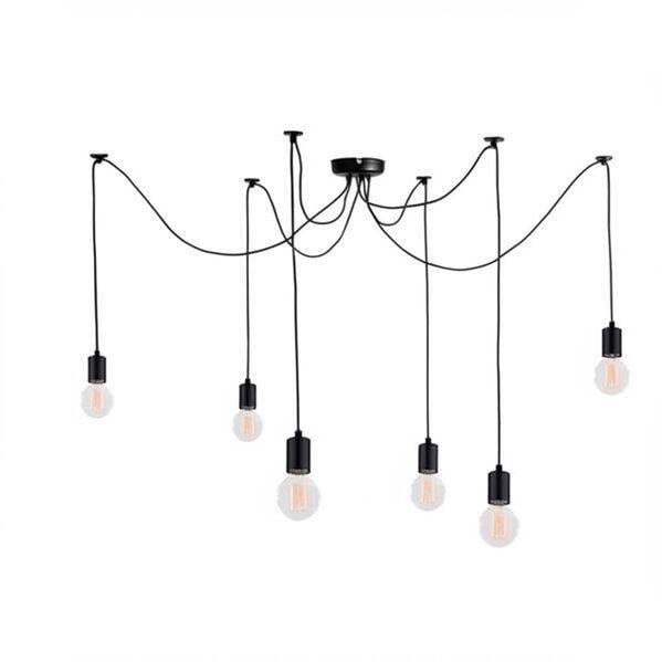 Люстра Atmolight 1801211 Spider-6 Black