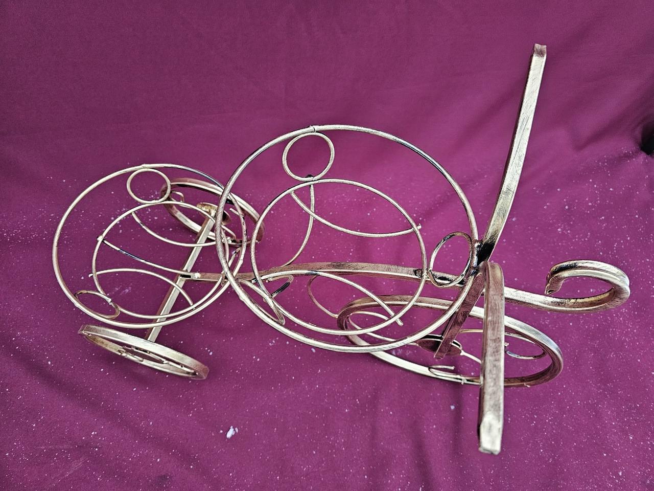 Подставка кованая для цветов Ровер малый - фото 6 Подставка кованая для цветов Ровер малый - фото 6